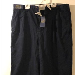 Men’s dark blue polo dress pants size 33x30